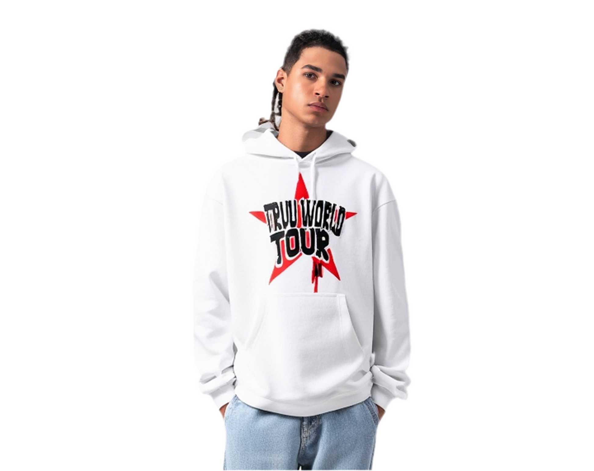 TruuWorldTour Oversize Fleece Hoodie - Truustoryla 
