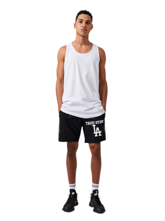 Side-Stripe Performance Shorts - Truustoryla 